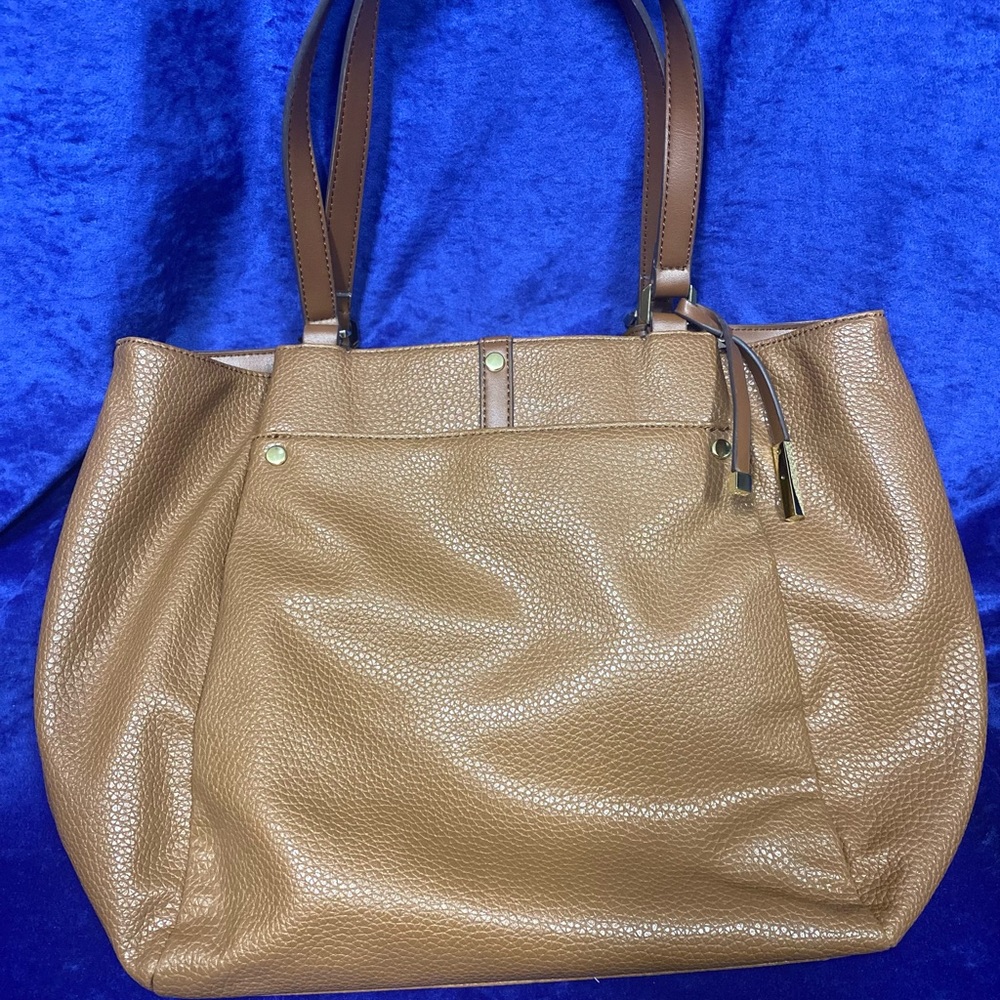 Nine West brown shoulder purse